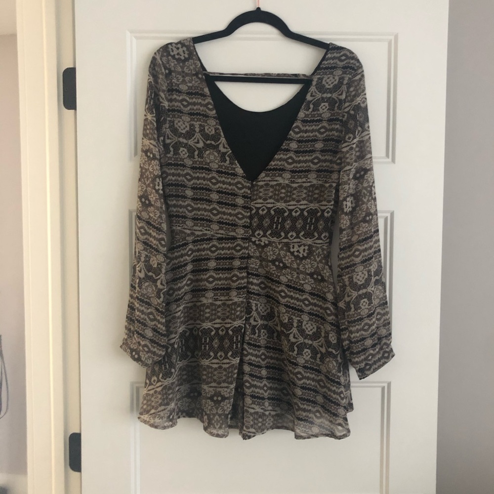 Printed romper - Picture 8 of 8